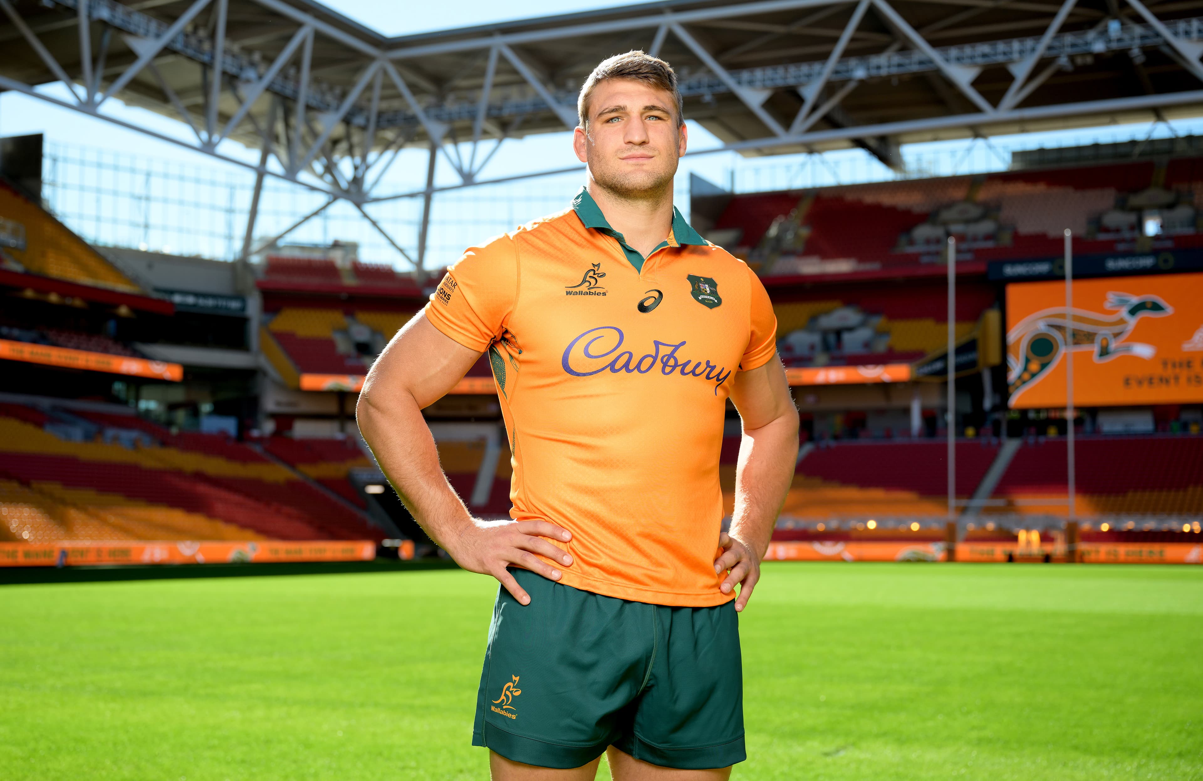 Nick Champion de Crespigny will make his Test debut against the British & Irish Lions in Brisbane on Saturday night. Photo: Getty Images