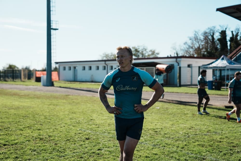 Carter Gordon is ready for his Wallabies return. Photo: Julius Dimataga/Wallabies Media