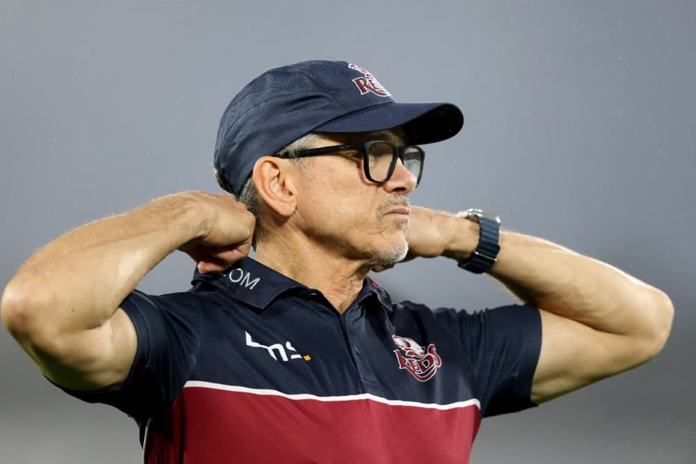 Les Kiss isn't being distracted by a potential Wallabies coaching job. Photo: Getty Images